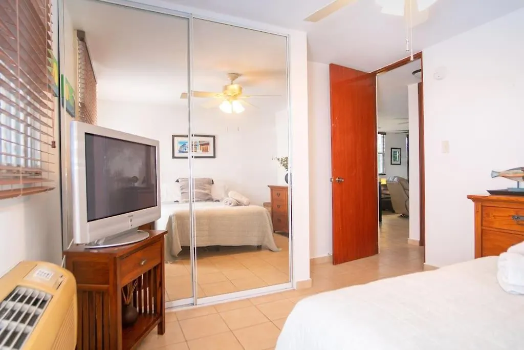 Costa Ensenada Penthouse 505 Across The Street From Balneario Beach Rincon Apartment